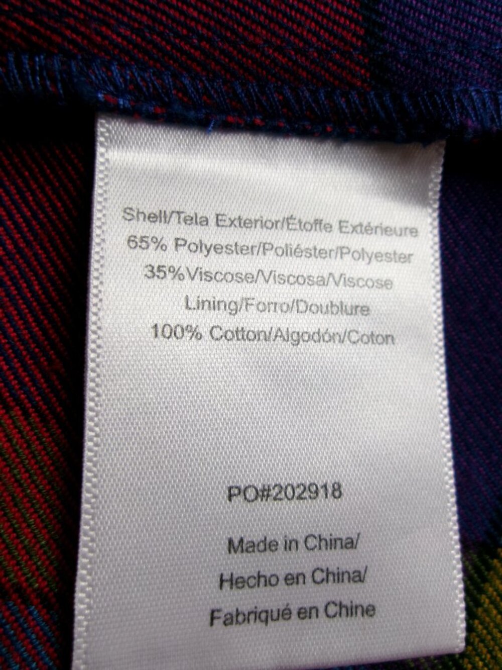 Modcloth RARE twirled series retro maximalist preppy plaid fall swing skirt, 1x - Picture 4 of 5
